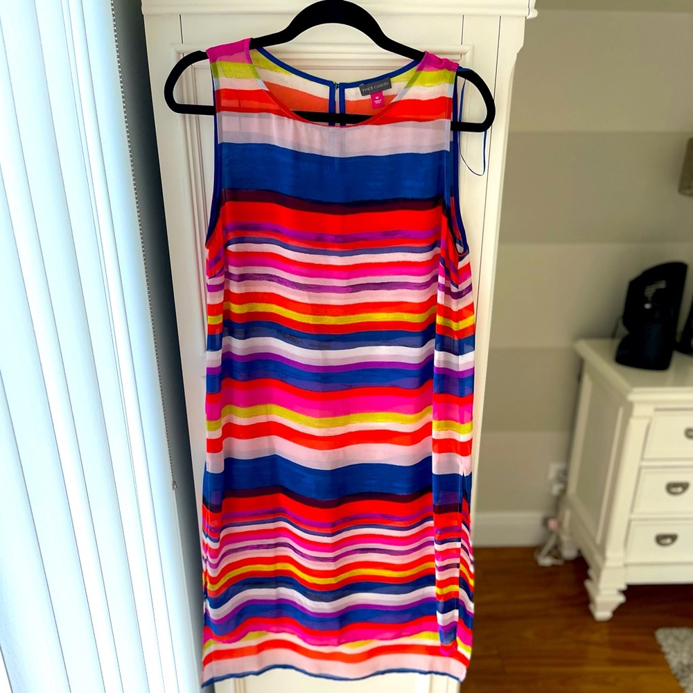 Vince Camuto Striped Swing Tunic